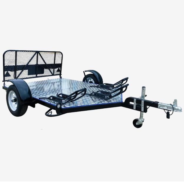 Dual Motorcycle Loading Trailer