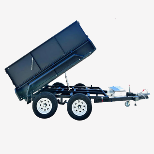 Hydraulic Tipper Galvanised Box Trailer