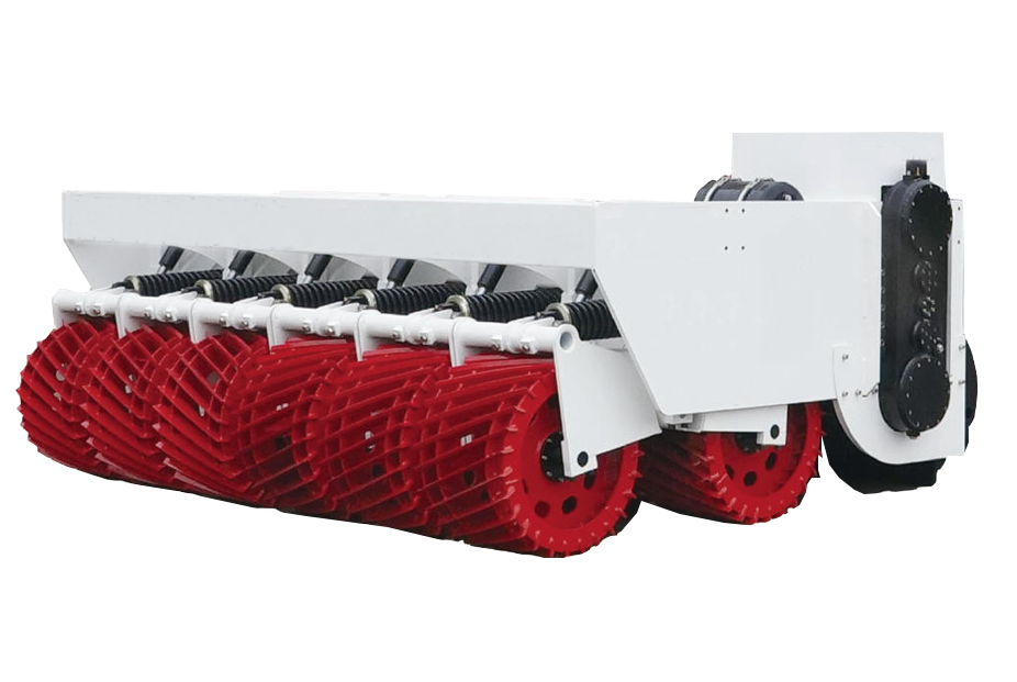 Multi-Functional Surface-Adaptive Dual-Row Icebreaker & Snow Removal Machine